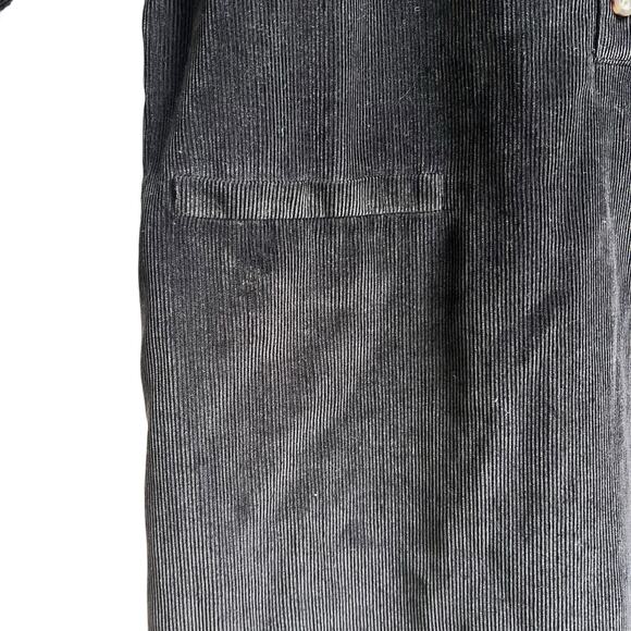 Talbots Women's Brown Corduroy Shirt Dress Size 14 Quarter Button - Picture 6 of 13